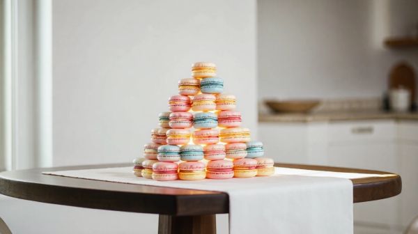 10 astuces pour concevoir une pyramide à macarons chic
